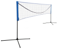 Portable Large Volleyball Badminton Tennis Net with Carrying Bag Stand/Frame 14FT