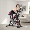 Household Adjustable Indoor Exercise Cycling Bike Trainer with Electronic Meter