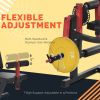 Leg Extension and Curl Machine - Leg Exercise Machine with Adjustable Seat Backrest and Rotary Leg Extenstion