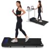 NEW RELEASE 8.10 Walking Pad Under Desk Treadmill for Home Office -2.5HP Walking Treadmill 0.6-4MPH 300LBS Capacity Treadmill for Walking Running Remo