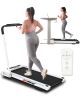 FYC Under Desk Treadmill - 2 in 1 Folding Treadmill for Home 300LBS Weight Capacity;  Free Installation Foldable Treadmill Compact Electric Running Ma