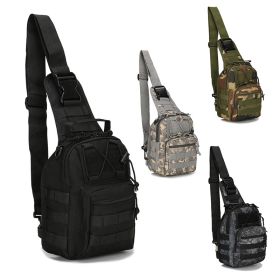 Tactical Sling Bag (Color: BLACK)