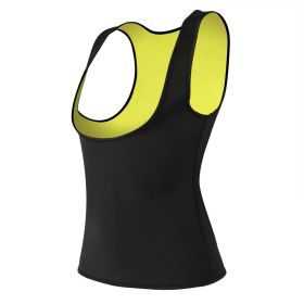 Women Hot Body Shaper Sauna Sweat Vest for Workout Exercise (Color: BLACK, size: 4XL)