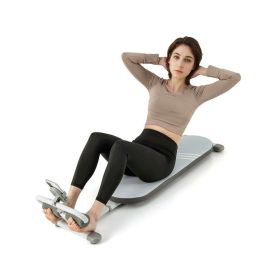 Multifunctional Sit Up Bench Workout Bench with Adjustable Length (Color: As pic show, Type: Style B)