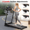 Folding Treadmill with Incline 2.5HP 12KM/H Electric Treadmill for Home Foldable