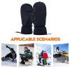 Waterproof Ski Gloves Snowboard Mittens for Women Men