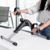 Indoor Under Desk Arms Legs Folding Pedal Exercise Bike With Electronic Display